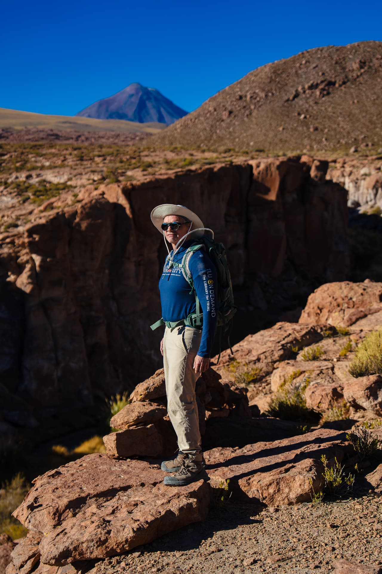 Dan on a No Matter What expedition